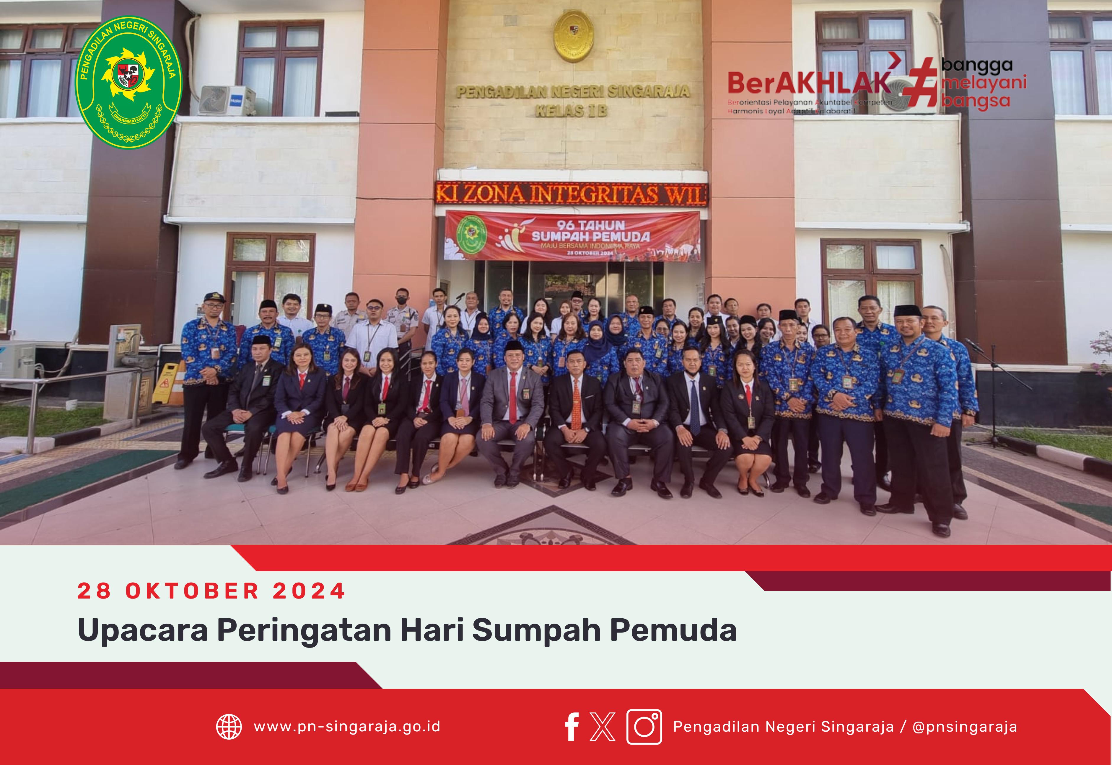 Upacara Peringatan Hari Sumpah Pemuda