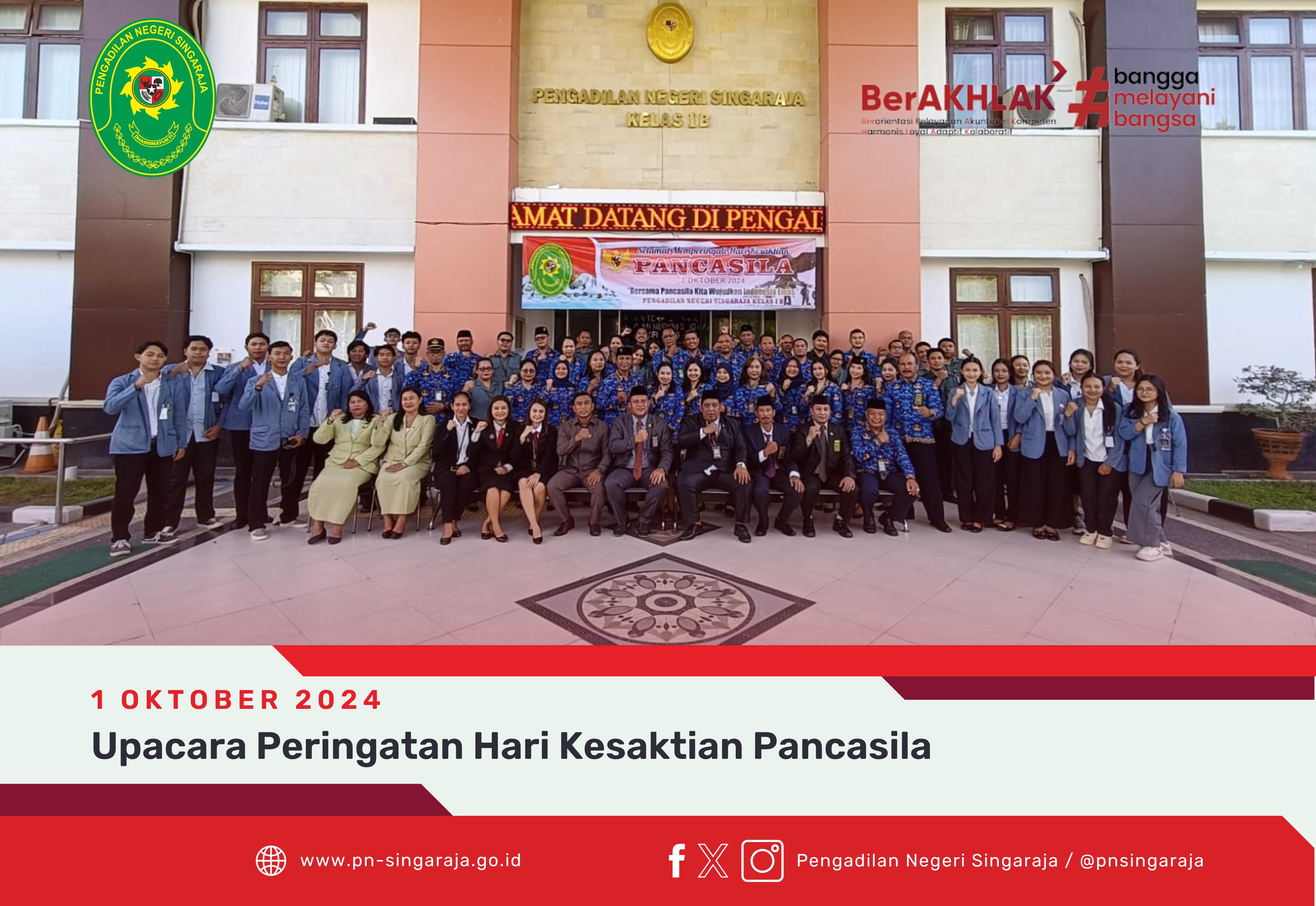 Upacara Peringatan Hari Kesaktian Pancasila